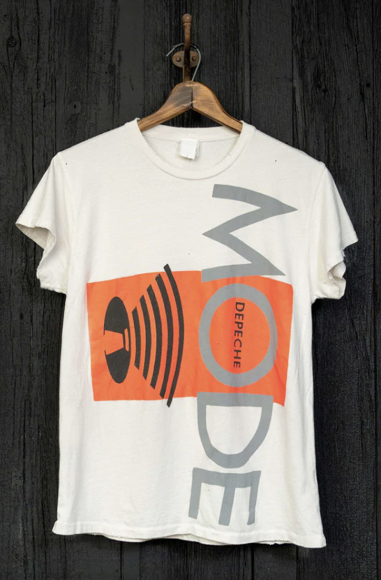 Madeworn Depeche Mode Music For The Masses Classic Tee in Dirty White —  Etc...